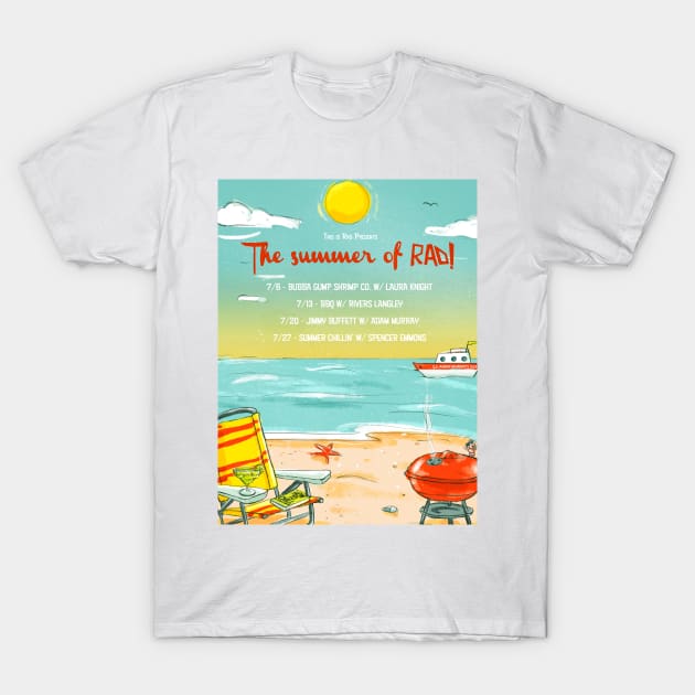 The Summer of RAD! 2016 T-Shirt by This is Rad!